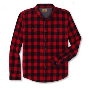 Men’s Roebuck & CO Buffalo Plaid Button Up…
